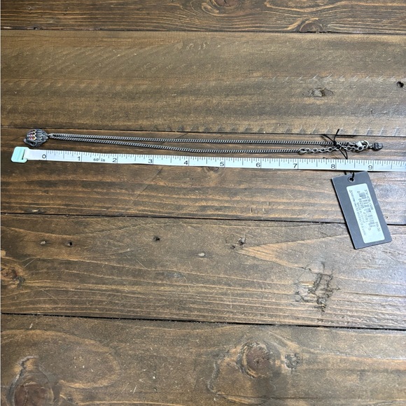 Kurt Geiger London Eagle Pendant Necklace in Silver-Tone with Rainbow Crystals - Picture 5 of 5